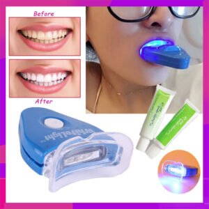 TsCmBlue Light Teeth Tooth Care Whitening Light Teeth Whitening LED Teeth Whitener Clean Teeth Oral white NOMAN MALL