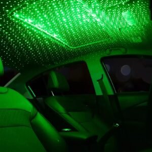 y3h0Mini LED Car Roof Star Night Light Projector Atmosphere Galaxy Lamp USB Decorative Adjustable for Auto NOMAN MALL